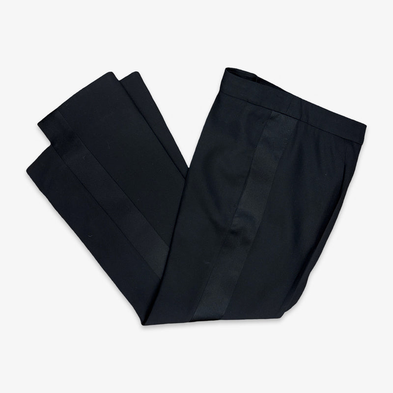 Alexander McQueen Women's Black Tuxedo Pants