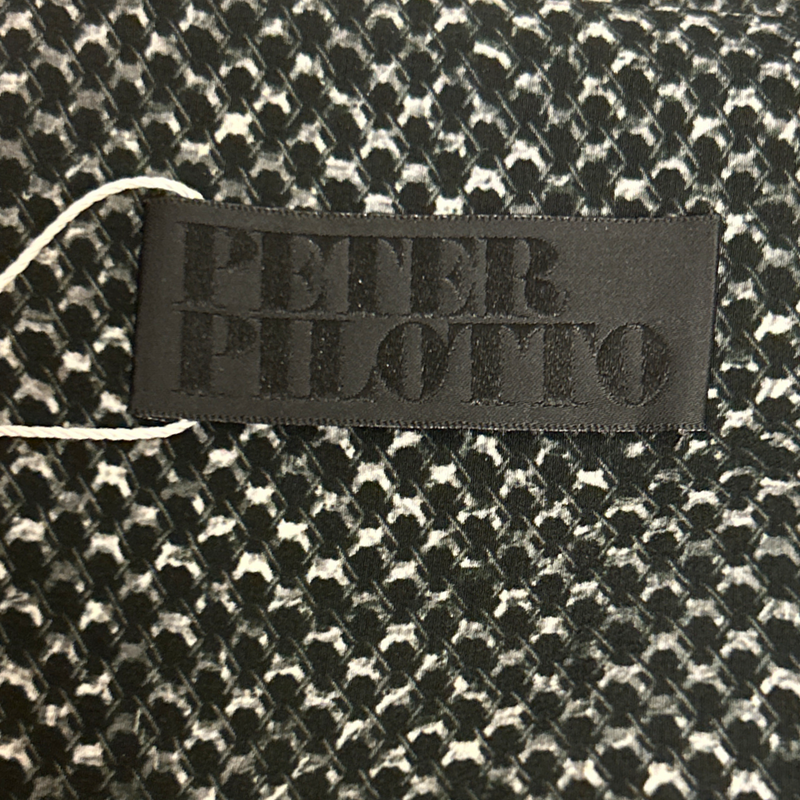 Peter Pilotto Black And Purple Ombre Asymmetrical Dress With Snakeskin Print