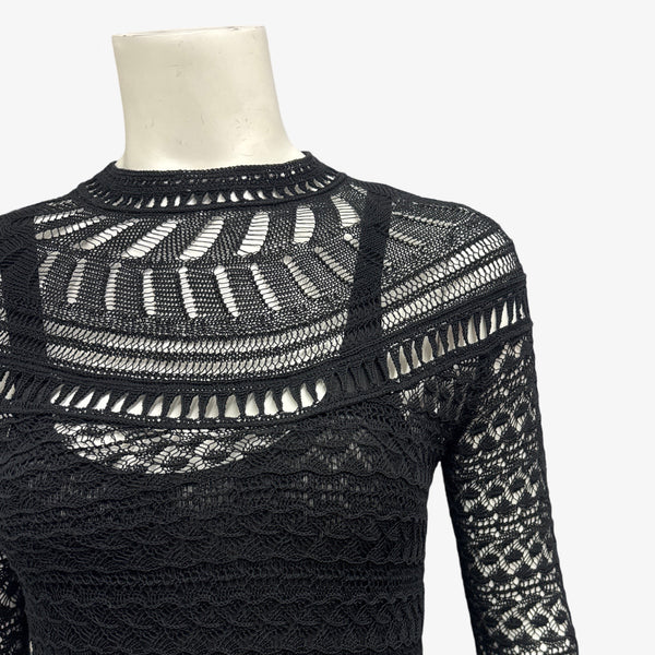Isabel Marant Black Lace Dress
