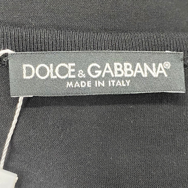 Dolce&Gabbana women's black vest with family embroidered graphic