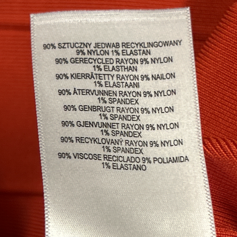 Herve Leger Bright Orange Stretch Bandage Bodycon Dress