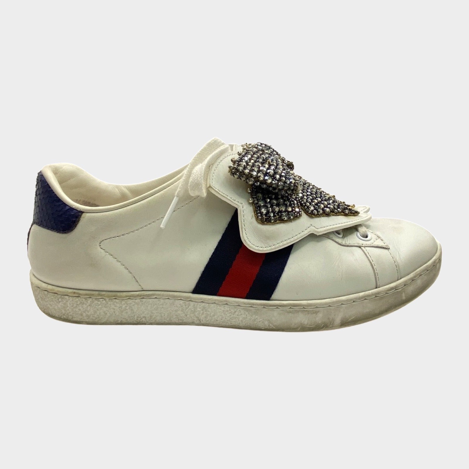 Womens gucci online ace trainers