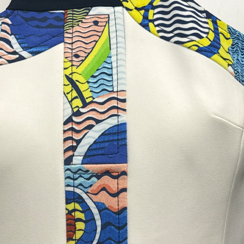 Peter Pilotto Cream with multicolour prints Dress