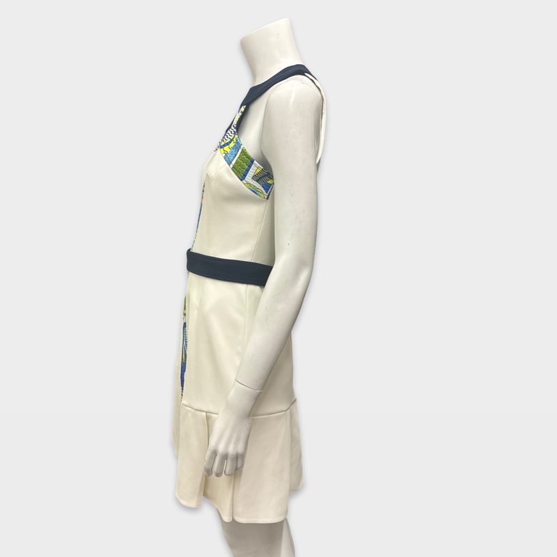 Peter Pilotto Cream with multicolour prints Dress