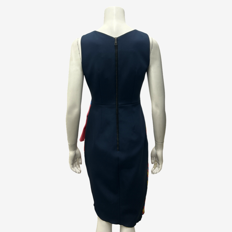 Peter Pilotto Multicolor Stripe Abstract Dress