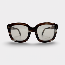 Tom Ford Women's Tortoiseshell Oversize Eyeglasses