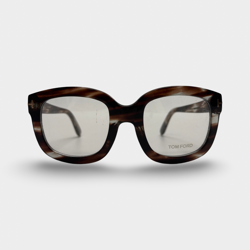 Tom Ford Women's Tortoiseshell Oversize Eyeglasses