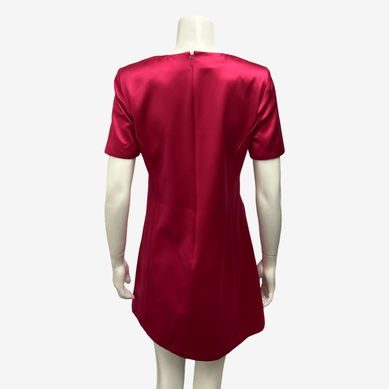 Gucci Raspberry Pink Silk Dress With Zip