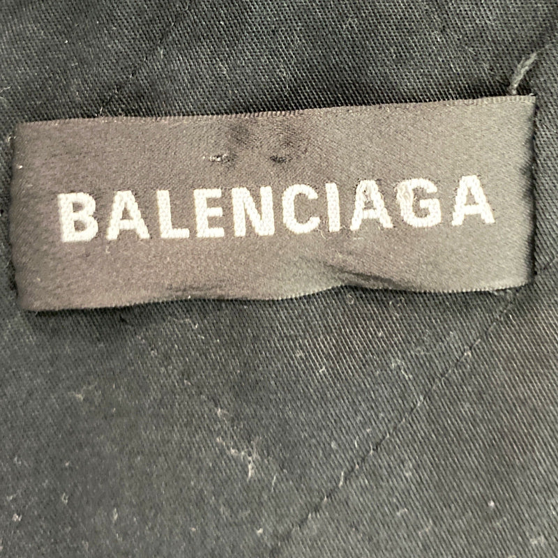 Balenciaga men's black opera parka