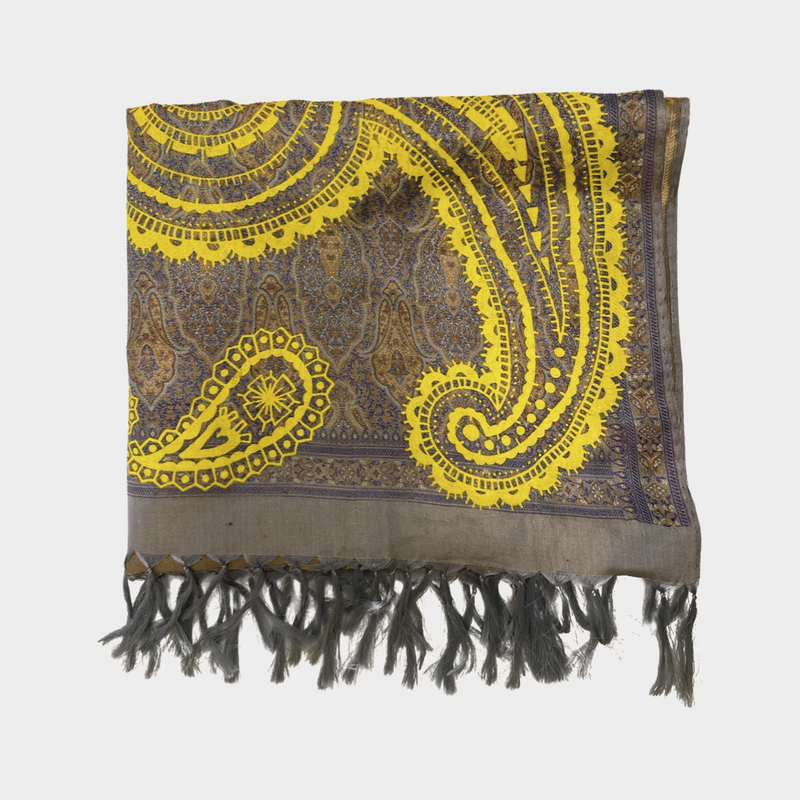 Matthew Williamson multicoloured paisley print scarf