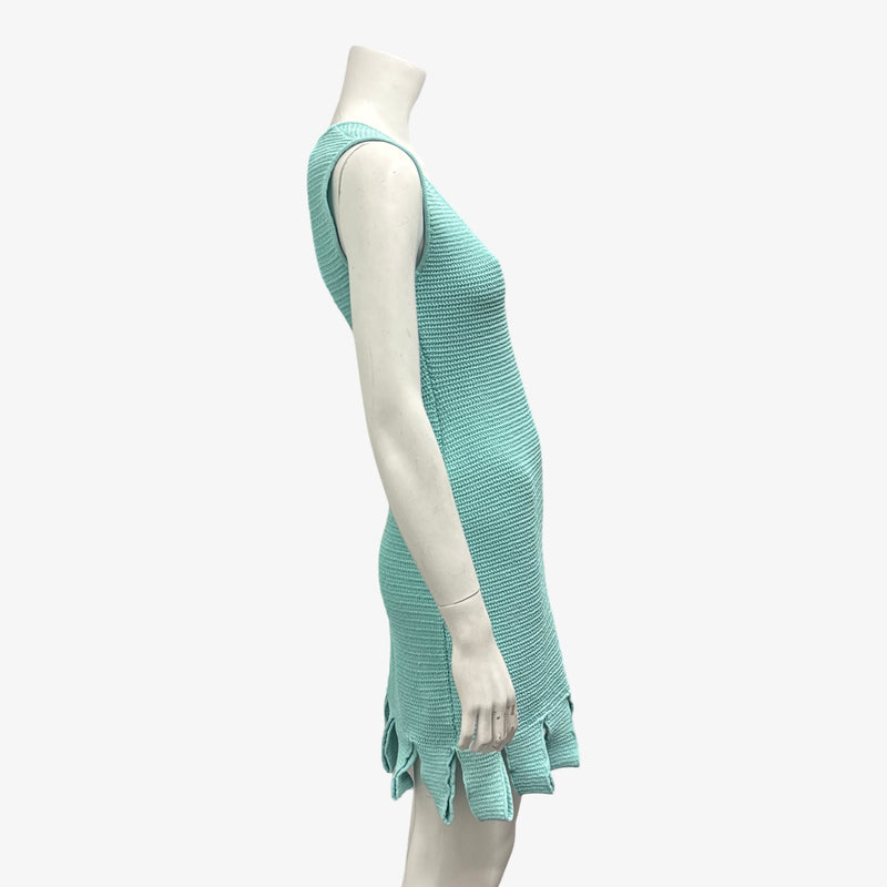 Bottega Veneta Mint Green Knitted Dress