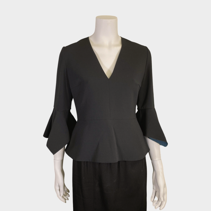 Roksanda women's black set of top and trousers