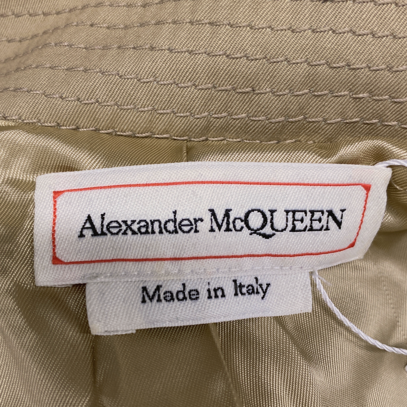 Alexander McQueen women's beige trench coat
