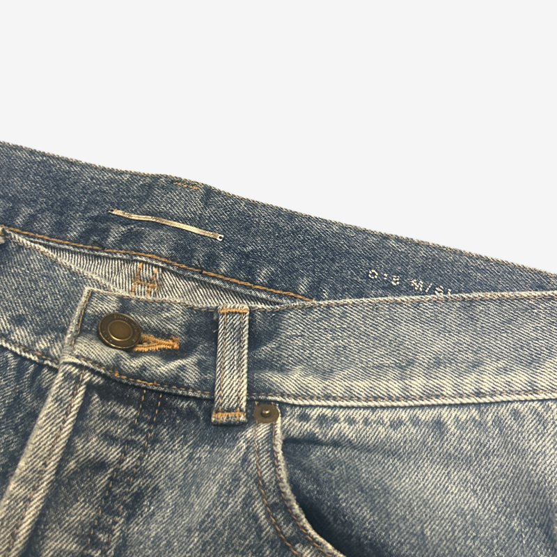 Saint Laurent Men's Light Blue Denim Jeans