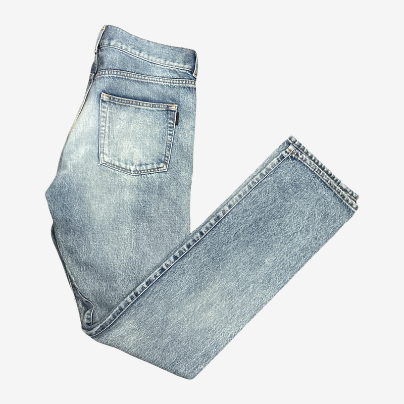 Saint Laurent Men's Light Blue Denim Jeans