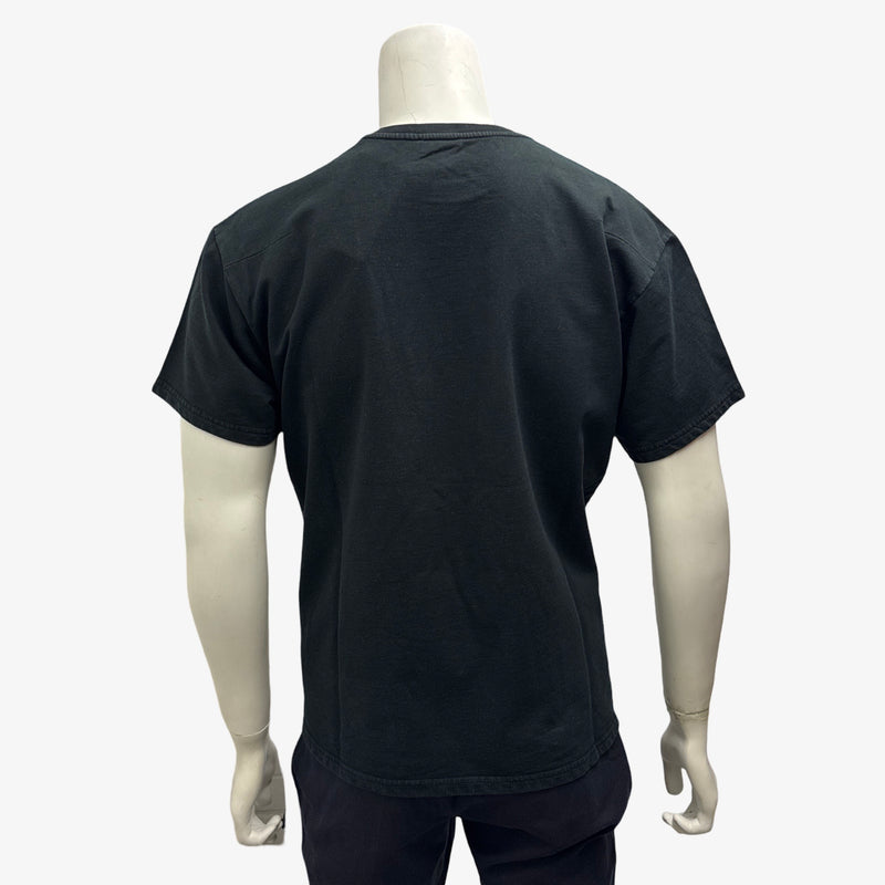 Dior Men's Black Insect Logo Cotton T-Shirt
