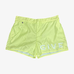 Givenchy Men's Neon Yellow Swim Shorts