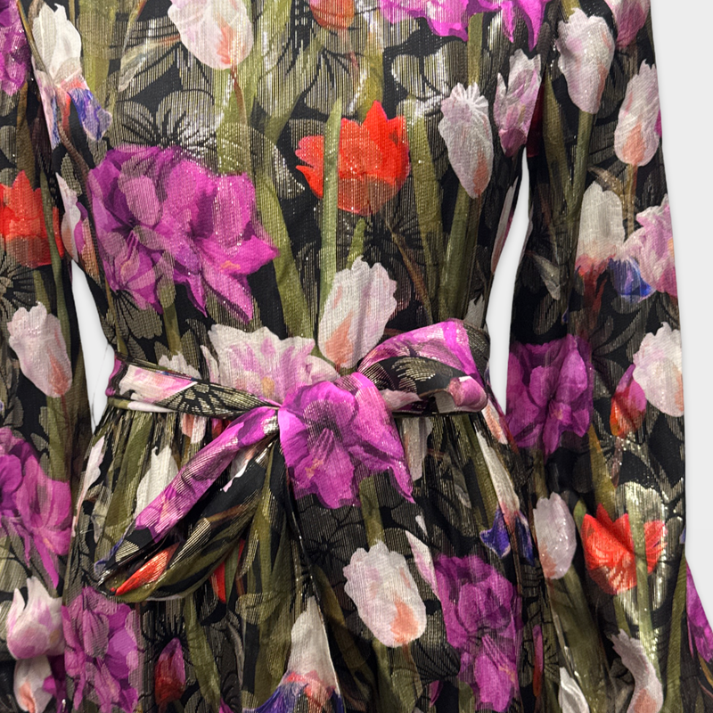 Borgo De Nor Multicolour floral print silk maxi Dress