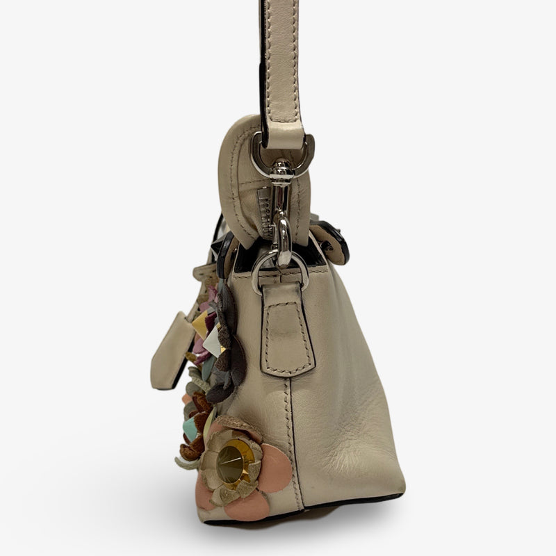 Fendi Multicolor By The Way Flowerland Studded Crossbody Bag