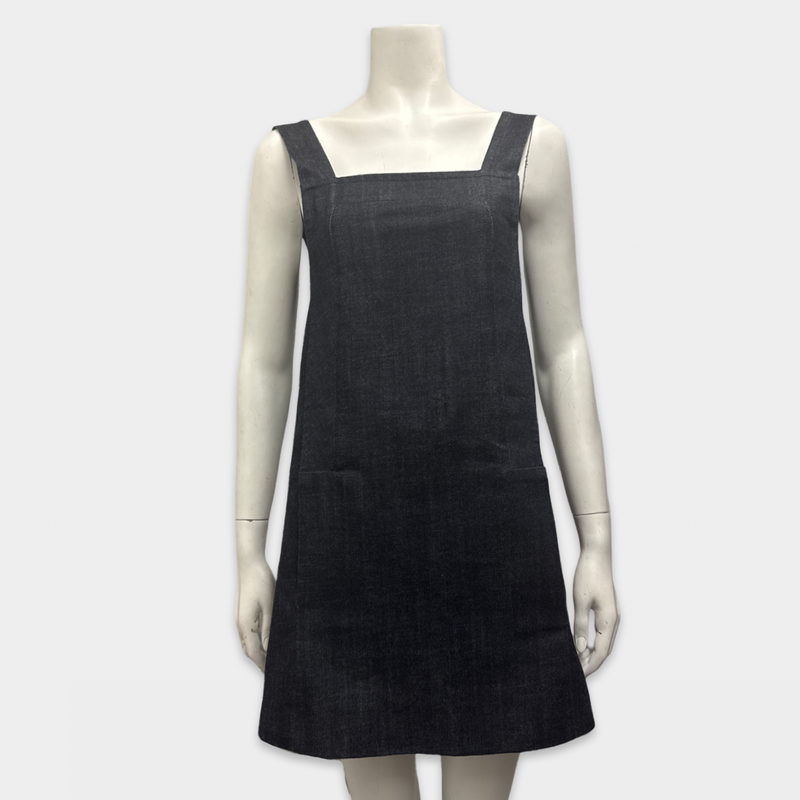 Victoria Beckham Jeans Dark Blue Denim Dress