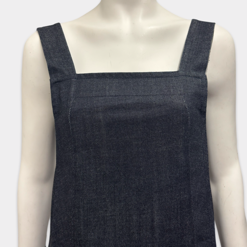 Victoria Beckham Jeans Dark Blue Denim Dress