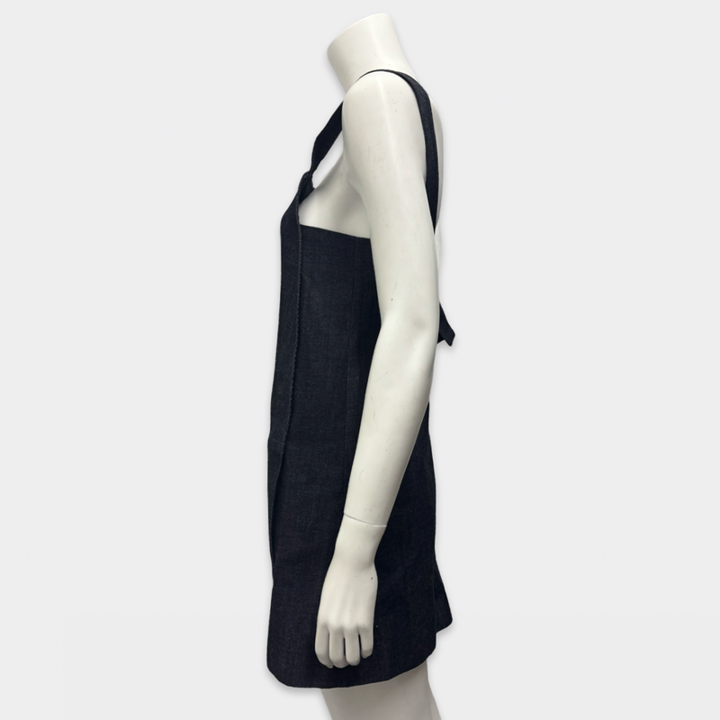 Victoria Beckham Jeans Dark Blue Denim Dress
