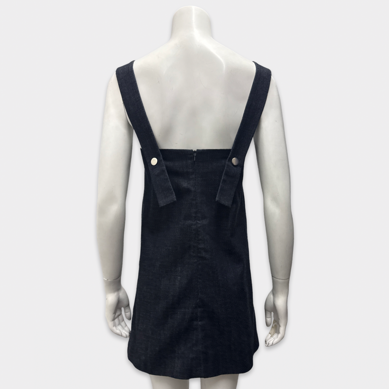 Victoria Beckham Jeans Dark Blue Denim Dress
