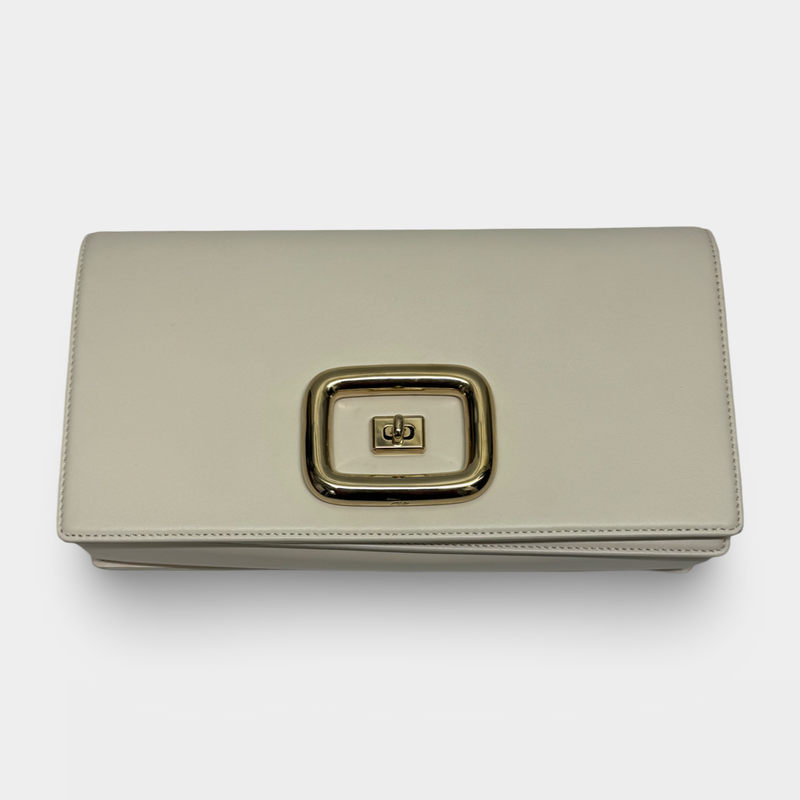 Roger Vivier Women's White Shoulder and Clutch Bag