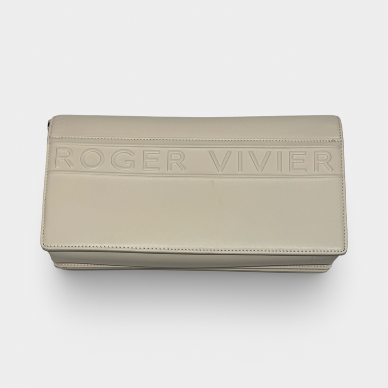 Roger Vivier Women's White Shoulder and Clutch Bag