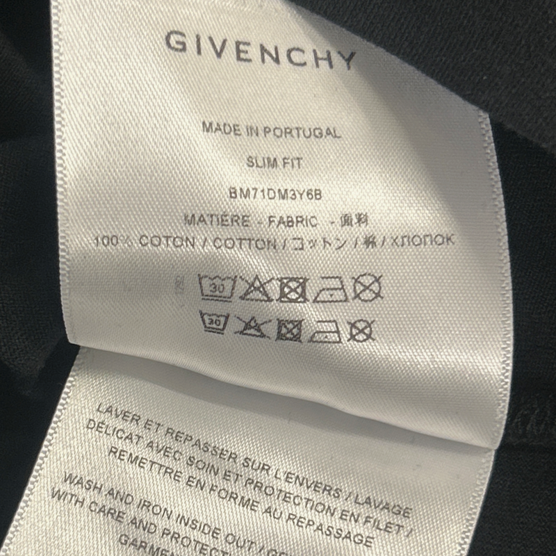 Givenchy men's black cotton graphic Earth t-shirt