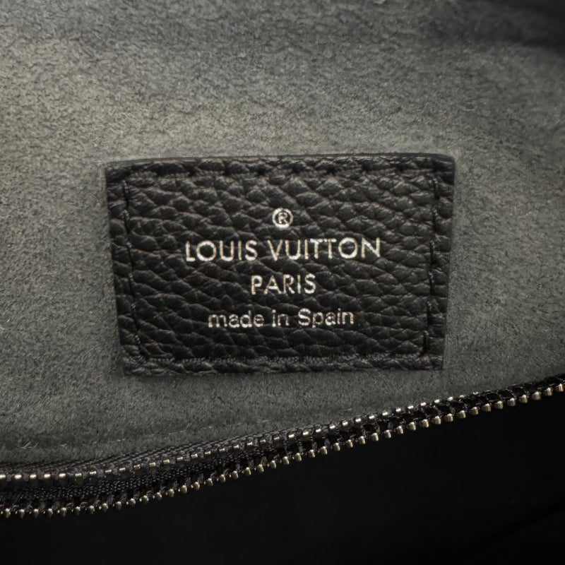 Louis Vuitton Women's Black And Brown Mahina Beaubourg Leather Handbag