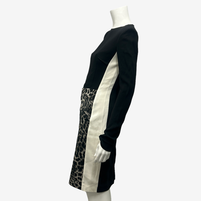 Roland Mouret Multicoloured Animal Print Abstract Dress