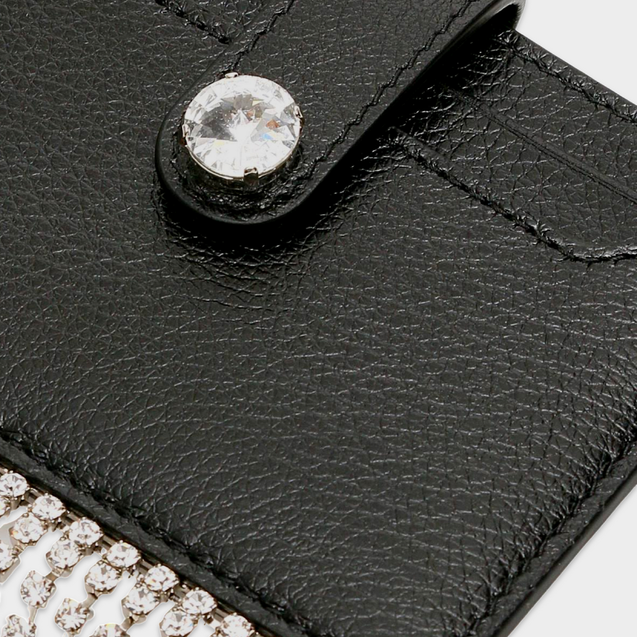 Miu miu card on sale holder with chain