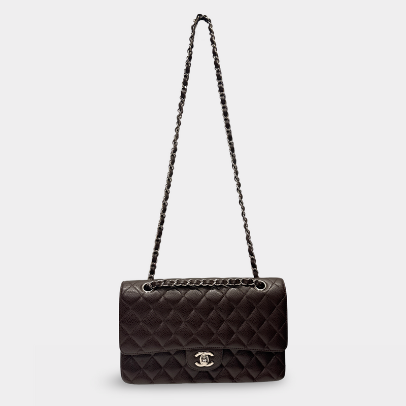 Chanel Women's 2005–2006 Brown Classic Double Flap Handbag