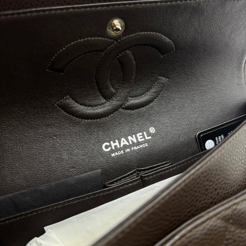 Chanel Women's 2005–2006 Brown Classic Double Flap Handbag