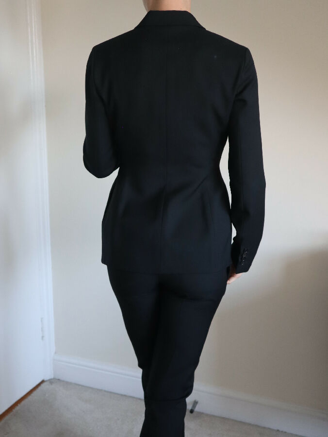 Christian Dior women's black blazer jacket