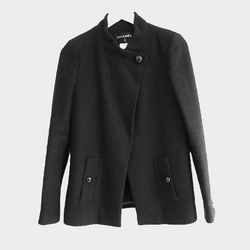 Chanel Resort 2015 Paris-Dubai Black Tweed Jacket