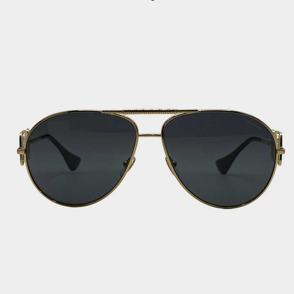 送料関税無料◆VERSACE ナビゲーター サングラス アバンティ Avanti Navigator Sunglasses Black,Gold | VERSACE US
