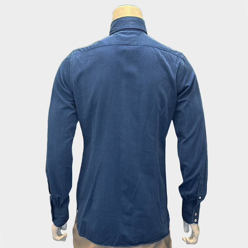 Tom Ford men's blue cotton shirt