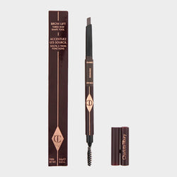 Charlotte Tilbury brow lift three way shape tool pencil medium to dark brown