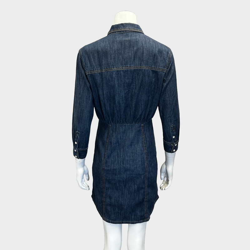 Veronica Beard blue denim  shirt-style dress