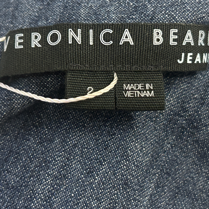 Veronica Beard blue denim  shirt-style dress