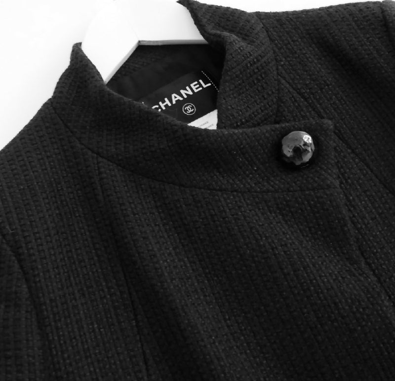 Chanel Resort 2015 Paris-Dubai Black Tweed Jacket