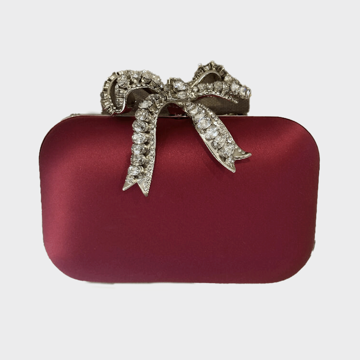 【23SS NEW】Jimmy Choo/ Cloud クリスタル クラッチバッグ /Red 23SS NEW】Jimmy Choo/ Cloud クリスタル クラッチバッグ /Red