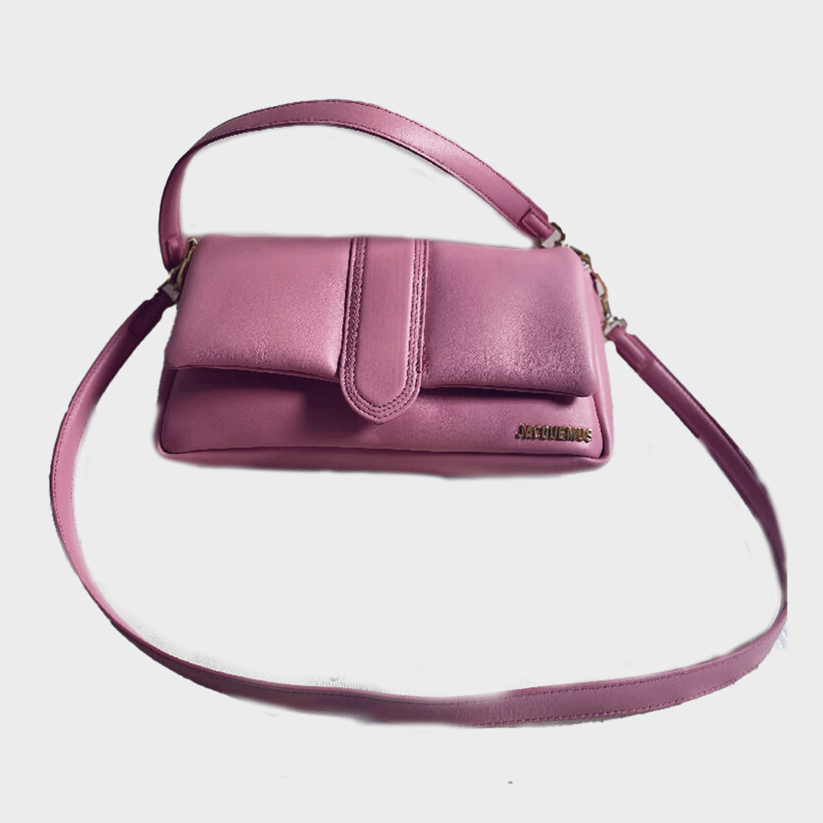 Jacquemus pink padded leather Bambimou bag – Loop Generation