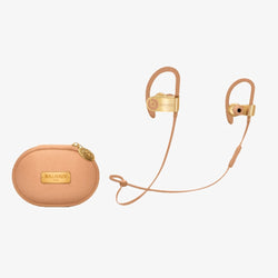 Balmain X Beats golden powerbeats 3 wireless earphones