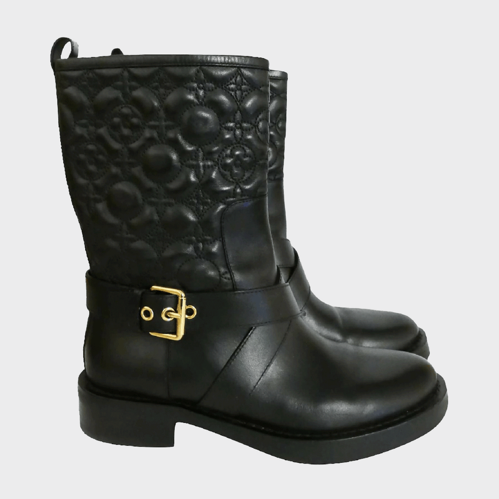 Louis vuitton moto boots on sale