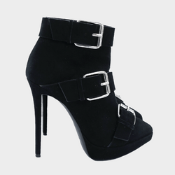 Giuseppe Zanotti women's black Emy Platform Boots