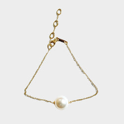 Rosa De La Cruz women’s gold and pearl bracelet