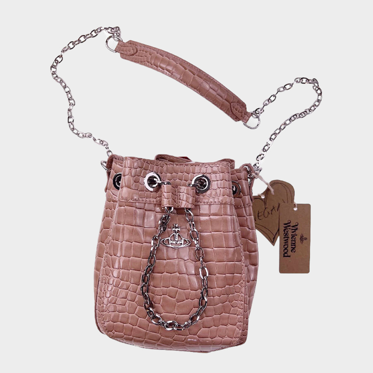 Vivienne westwood crocodile bag best sale